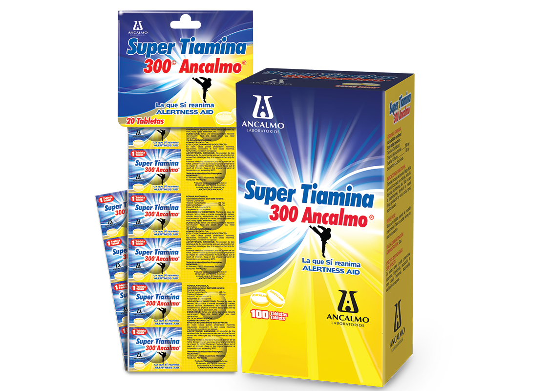 Super Tiamina 300 | Laboratorios Ancalmo